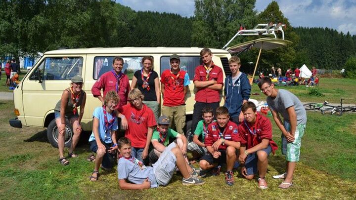 CaEx und RaRo beim Int. Landeslager "Planet13" 2013 in St. Georgen im Attergau
